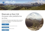 Il CAI apre i propri sistemi informativi ai Soci tramite My CAI