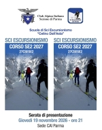 19 Novembre 2026 - Presentazione dei Corsi di Sci Escursionismo 2027