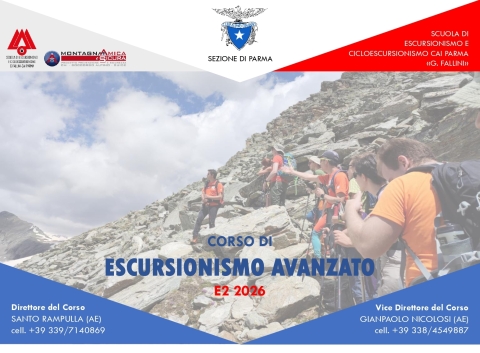 Corso Avanzato di Escursionismo E2 2026