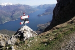 21 ottobre 2023 Il lago di Como dal monte Grona