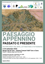 Mostra "Paesaggio Appennino" a Borgo Val di Taro, dall'3 al 20 Settembre 2026