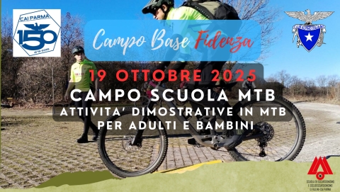 19 Ottobre 2025 - Campo Scuola MTB a Fidenza 150!