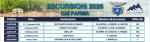 2026 - TUTTE LE ESCURSIONI IN UN COLPO D'OCCHIO