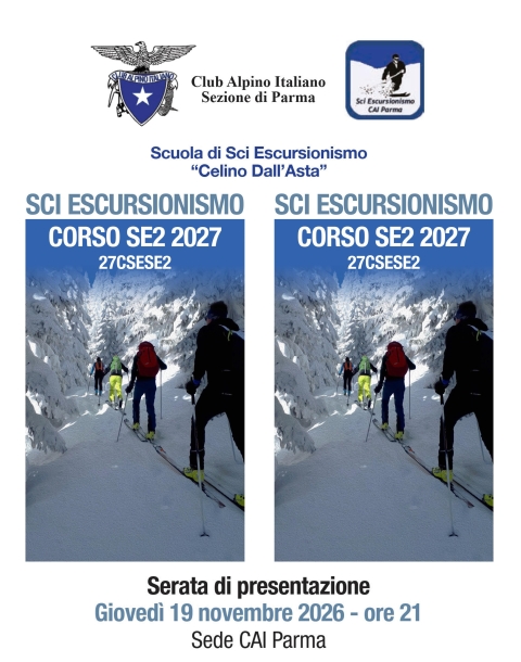 Corsi di Sci di Fondo Escursionismo SFE 2027 e di Sci Escursionismo SE2 2027