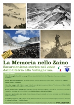 !Nuove date con serate on-line! - La Memoria nello Zaino - Escursionismo storico nel 2020 dallo Stelvio alla Vallagarina