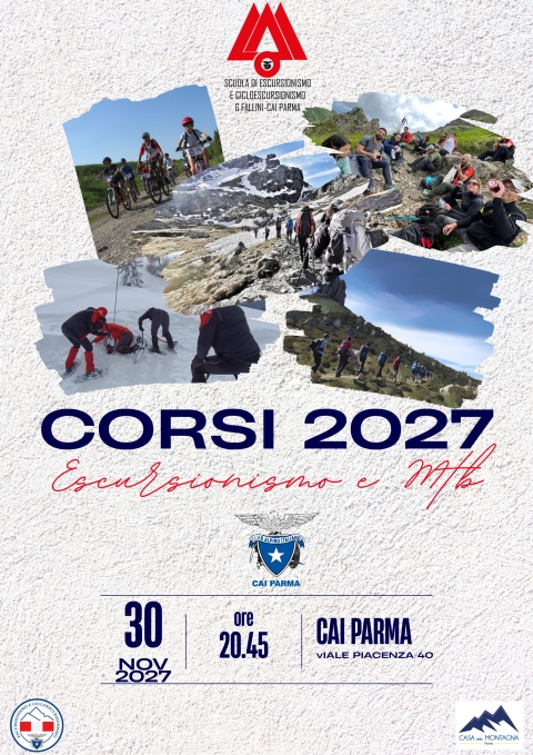 30 Novembre 2026 - Presentazione Corsi 2027 Escursionismo e MTB