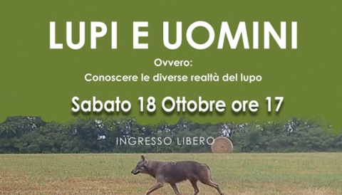 18 OTTOBRE 2025: LUPI E UOMINI A FIDENZA