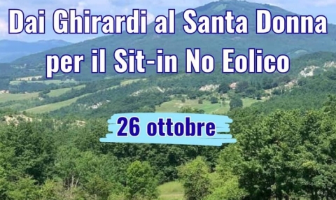 26 OTTOBRE 2025: UN'ESCURSIONE PER IL SIT-IN NO EOLICO