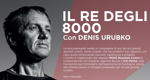 15 Maggio 2025: Il Re degli 8000, Una Serata con Denis Urubko