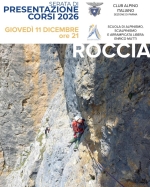 CORSO DI ROCCIA avanzato AR1 - 2026